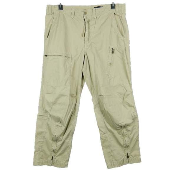 Xhilaration Other - Express Mens Sz 38x28 Beige Cargo Pants Commuter